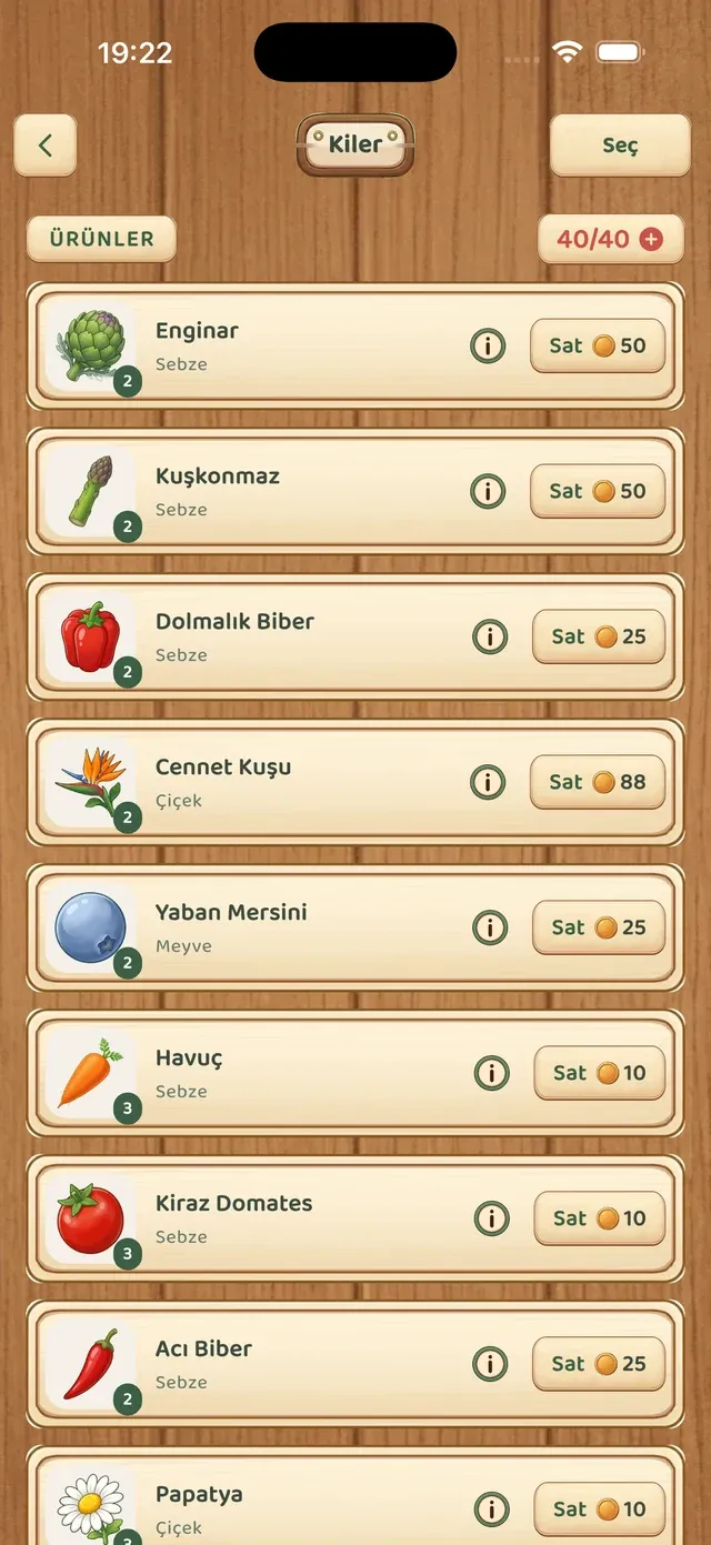 Hasat et ve sat — Hasat kilere gider, elinde bir tohum kalır.